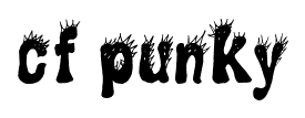 CF Punky font